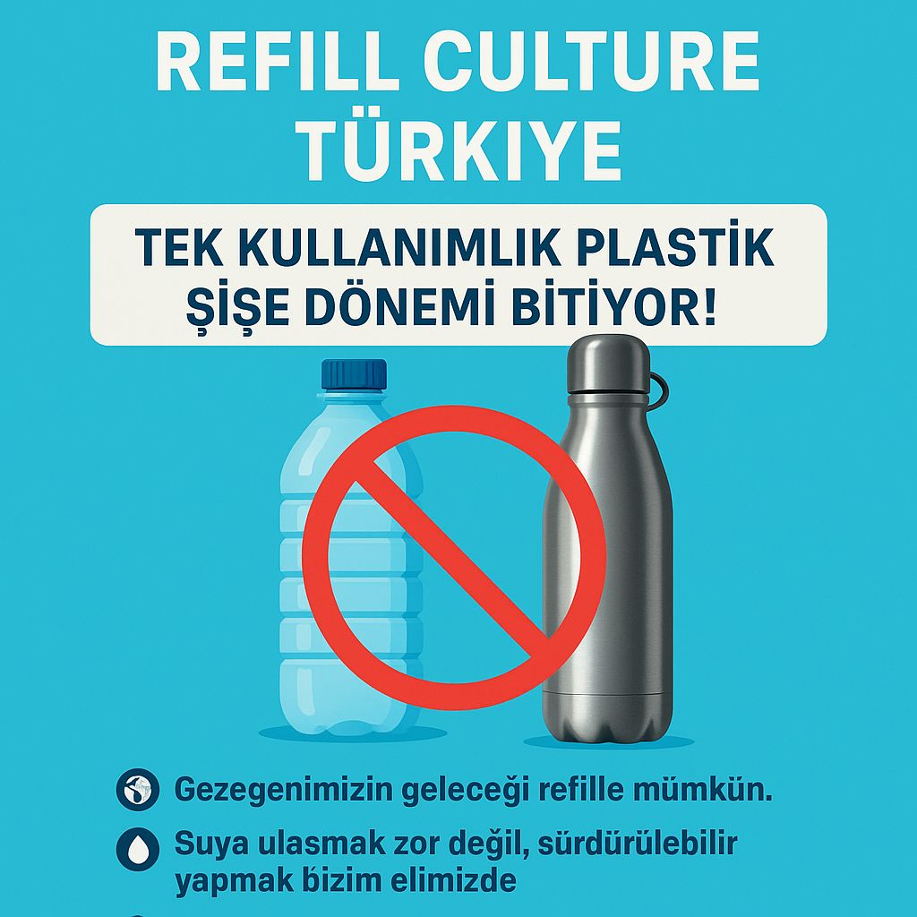 Refill Culture Türkiye: Tek Kullanımlık Plastik Şişe Alışkanlığını Sonlandıran Hareket